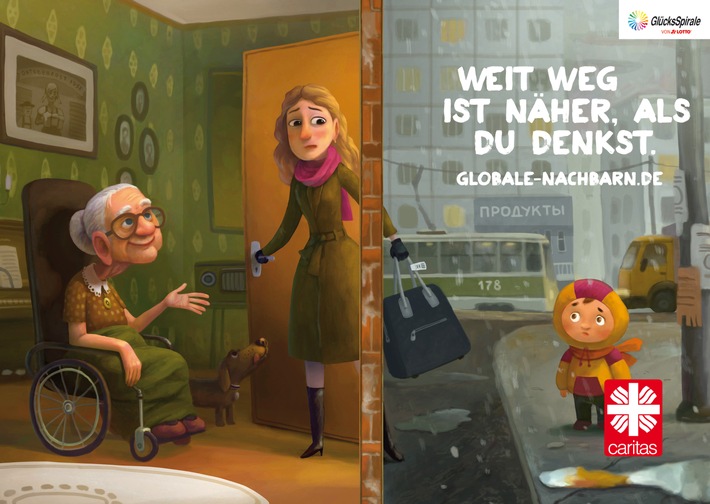 Caritas-Kampagne 2014: "Weit weg ist näher, als du denkst" (FOTO)