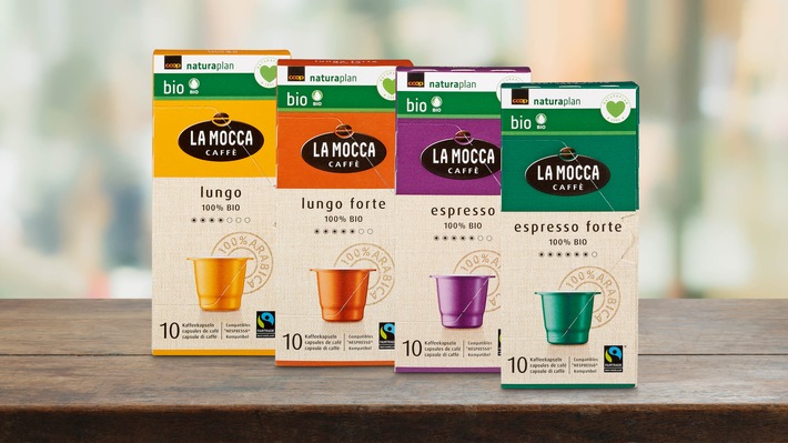Coop lance les premières capsules de café certifié Bio Suisse / Bio et équitables: les nouvelles capsules de café La Mocca Naturaplan