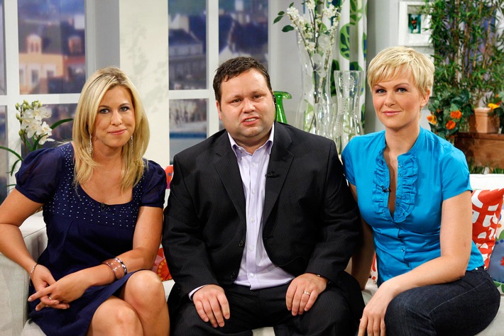 Paul Potts zu Gast im Sat.1-Frühstücksfernsehen