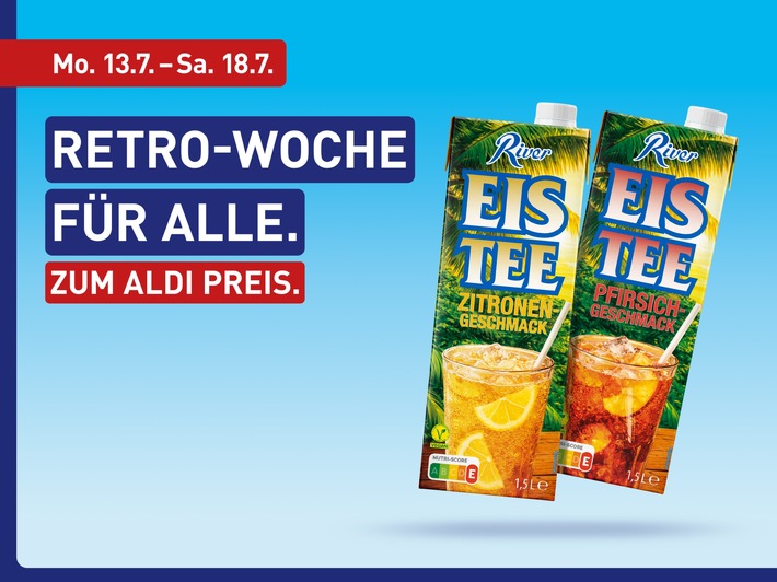 Comeback des Jahres: ALDI Nord bringt Kult-Eistee zurück