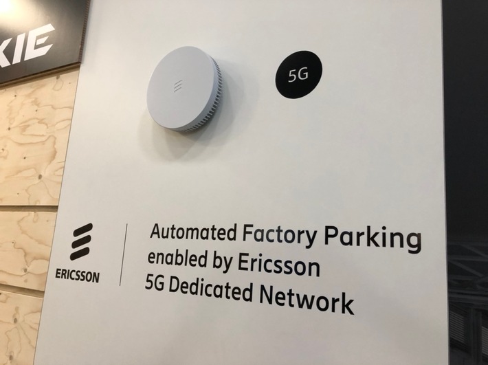 Ericsson und Unikie stellen automatisiertes Parken für Fabrikgelände auf IAA Mobility in München vor