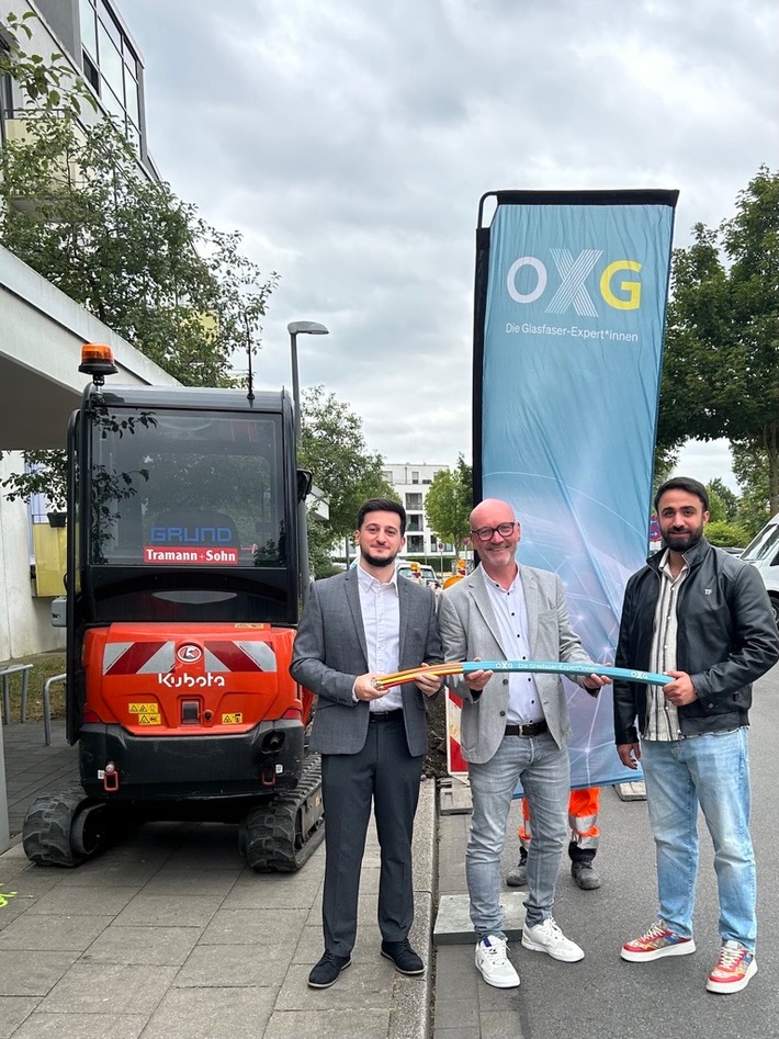 OXG startet Glasfaserausbau für über 91.300 Haushalte in Essen