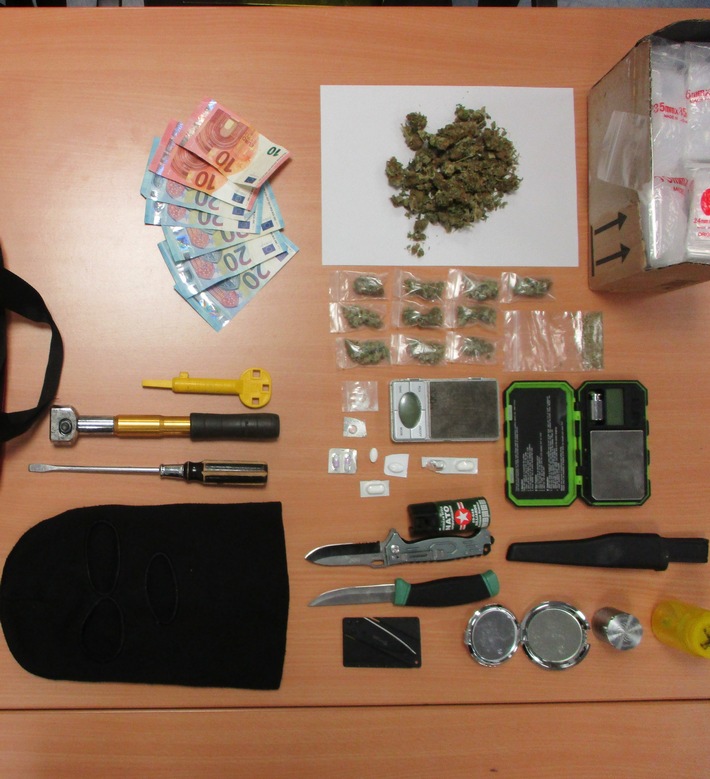 POL-HA: 21-Jähriger wird mit Betäubungsmitteln angetroffen und vorläufig festgenommen