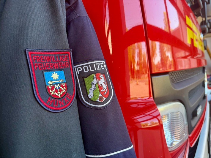 FW Hünxe: Austausch zwischen Feuerwehr und Autobahnpolizei