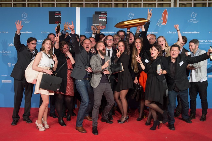 Best of Swiss Web 2016: Verlängerung der Anmeldefrist bis zum 8. Februar 2016
