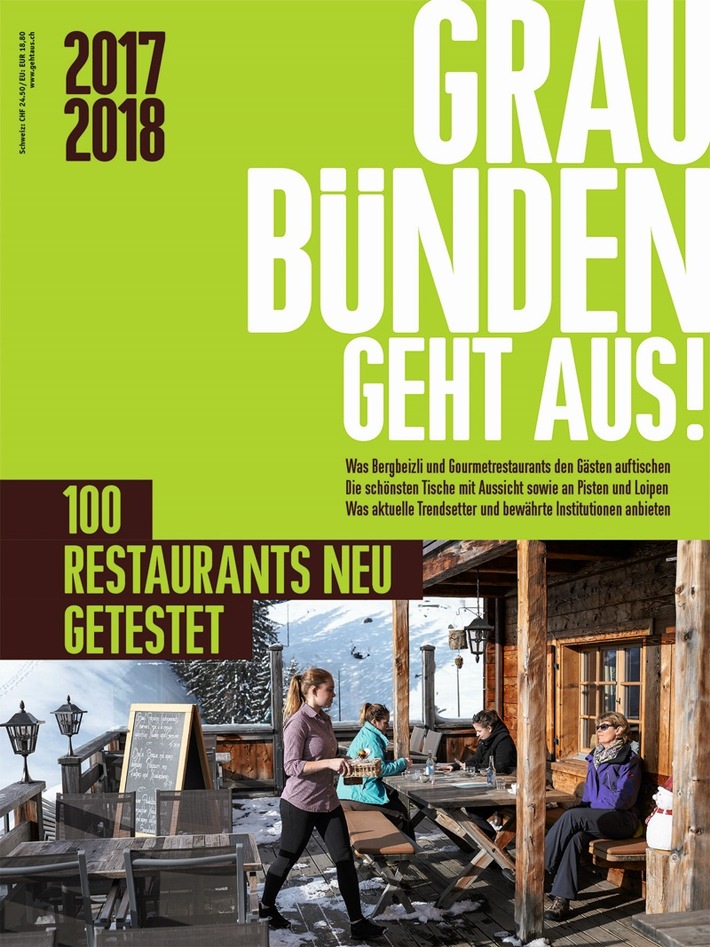 Die 100 besten Restaurants im Bündnerland