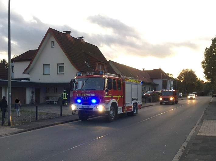 FW Lage: Feuer 2 / Kamin-/Schornsteinbrand - 27.10.2019 - 17:01 Uhr
