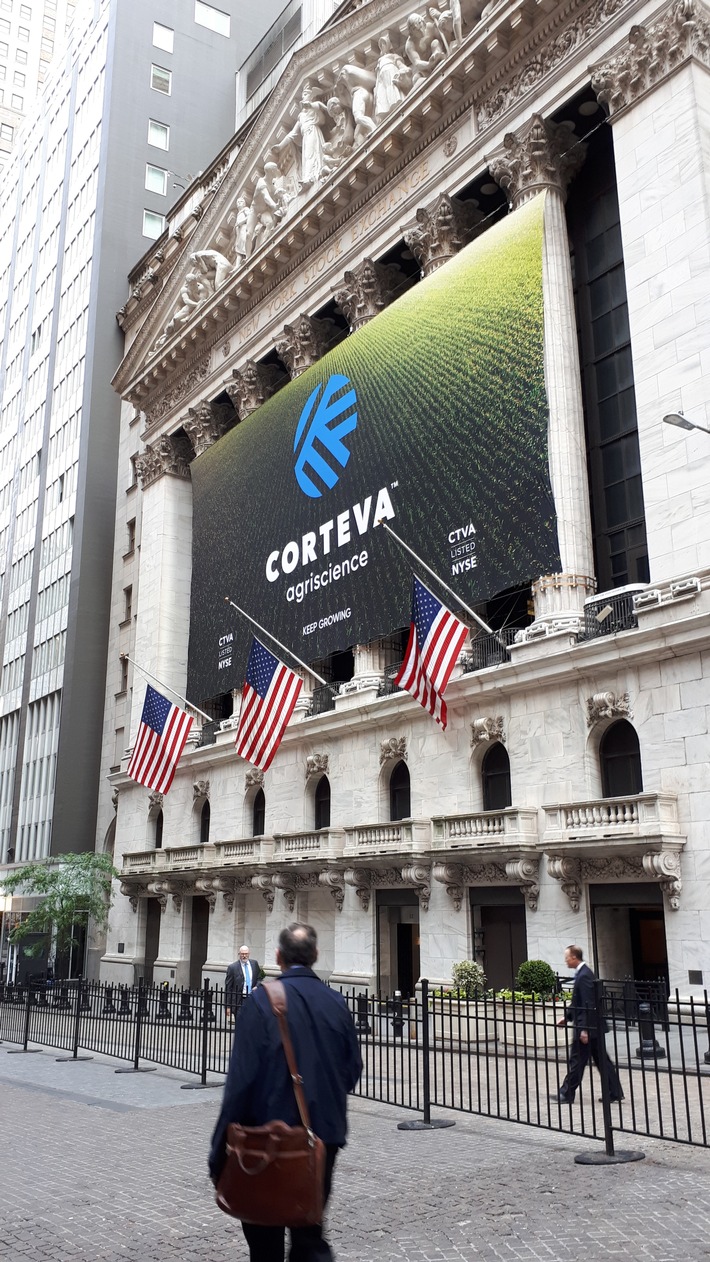 Corteva Agriscience Startet Als Unabhangiges Agrarunternehmen An Der New Yorker Borse Presseportal