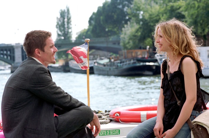 Tele 5 Film-Highlights Samstag, 13. bis Freitag, 19.10. (42-2007) u.a.: Free TV Premiere "Before Sunset" - mit Julie Delpy, Ethan Hawke