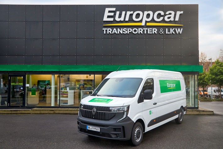 Elektrisch liefern, flexibel mieten: Europcar hat ab sofort Elektrotransporter im Angebot