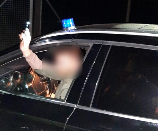 BPOL-FL: Bundespolizisten kontrollieren "Kollegen" mit Blaulicht