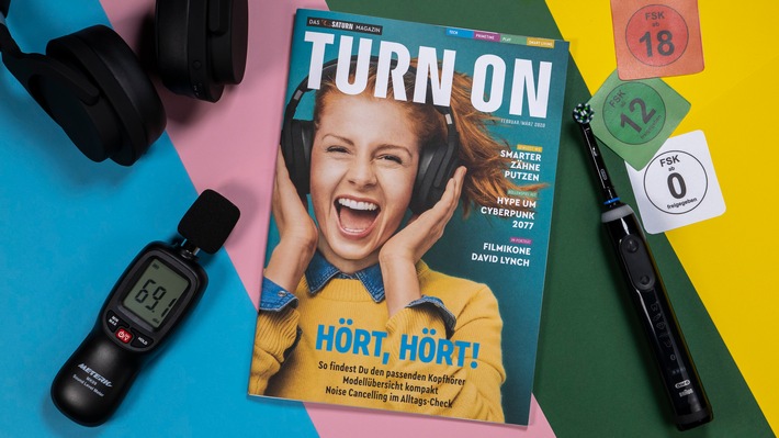 TURN ON - neue Doppel-Power für das SATURN Magazin / Agentur Content Fleet vereint Print- und Webauftritt des Technikhändlers