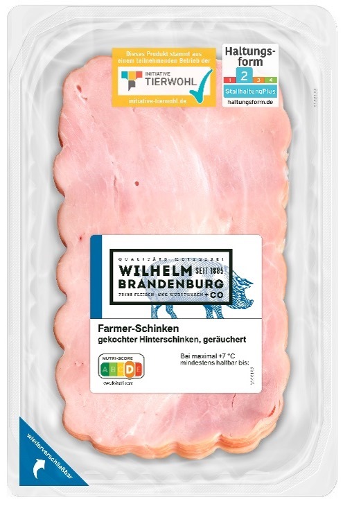 Wilhelm Brandenburg GmbH &amp; Co. oHG ruft &quot;WB QS ITW Farmer-Schinken&quot; zurück