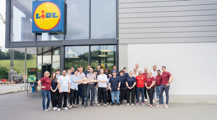 Lidl Lernende übernehmen das Steuer in Willisau