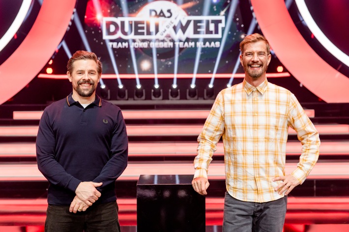 Staffel-Auftakt live: Joko &amp; Klaas schicken ihre Teams in &quot;Das Duell um die Welt&quot; ab Samstag, 7. Oktober 2023 auf ProSieben wieder auf Reisen