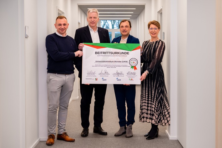 #sicherimDienst: UKM tritt NRW-weitem Präventionsnetzwerk "Sicher im Dienst" bei