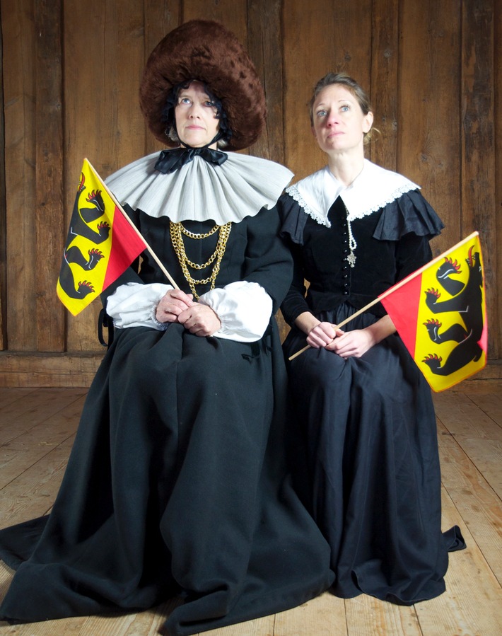 Keine Angst vor dem Berner Bär / Alter Adel - neue Herren / Eröffnung der Ausstellung und des Audiorundgangs im Schloss Wildegg, Museum Aargau am Mittwoch, 29. April 2015