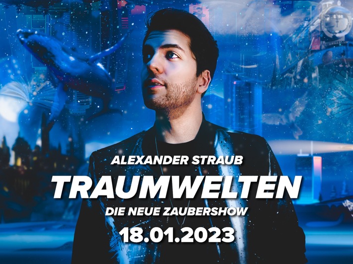 Alexander Straub präsentiert neue Zaubershow "Traumwelten"