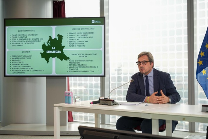 Plan der Lombardei zur Anziehung ausländischer Investitionen / Strategie der Region zur Stärkung von Wertschöpfungsketten und Entwicklung innovativer Projekte