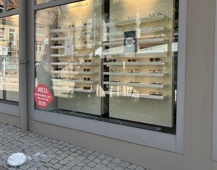 POL-PDPS: Sonnenbrillen bei Einbruch gestohlen - Täter festgenommen