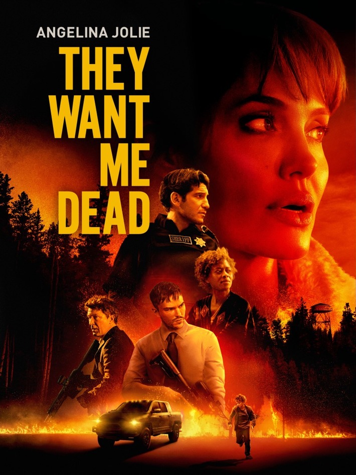 Neues Warner Filmhighlight direkt auf Sky Cinema: Der Thriller "They Want Me Dead" mit Angelina Jolie bereits ab 3. Juni auf Sky und Sky Ticket