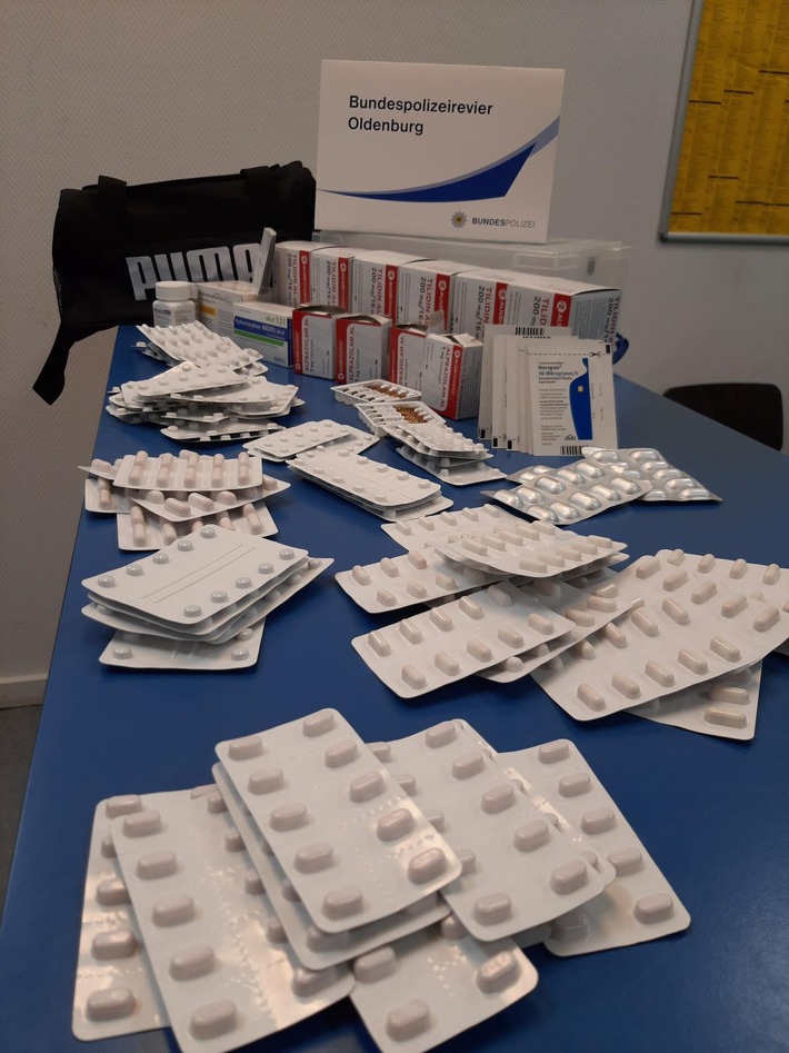 BPOL-BadBentheim: Rezeptpflichtige Arzneimittel sichergestellt