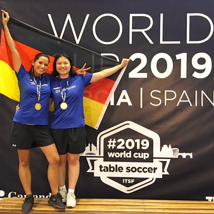 Weltmeistertitel für Deutschland / Lilly Andres holt Gold bei der Tischfußball-WM