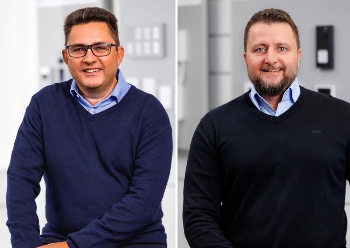 Ralf Rieke und Rainer Sander bilden neue strategische Doppelspitze im Vertrieb von COMELIT Group S.p.A.