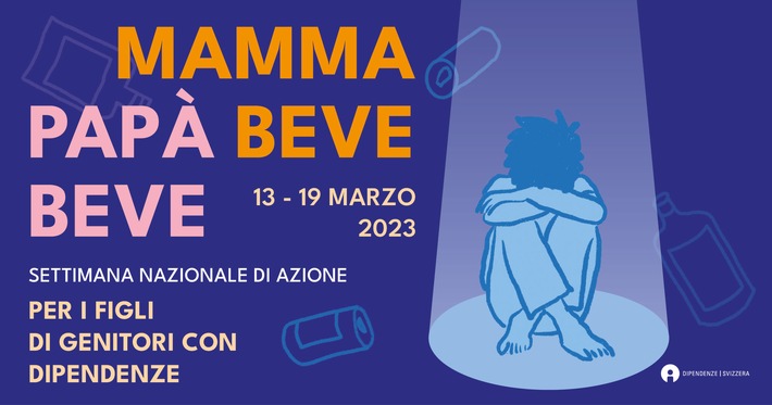 Settimana di azione nazionale "Figli di genitori con una dipendenza": ecco cosa possono fare le persone vicine