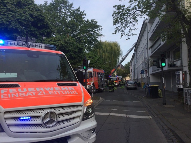 FW-BN: Kaminbrand in Bonn-Kessenich