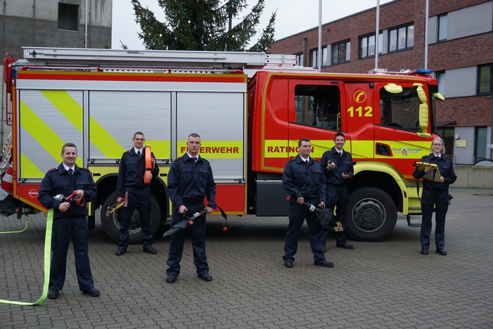 FW Ratingen: Ratingen - Eine Staffel beginnt die Ausbildung!