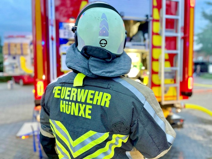 FW Hünxe: Personen im Aufzug