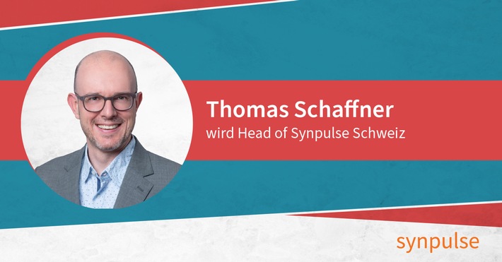 Thomas Schaffner wird “Head of Synpulse Schweiz”