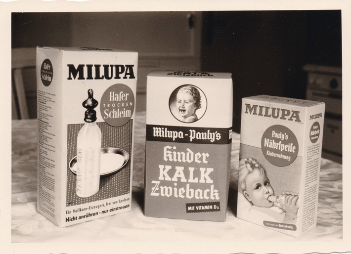 Milupa feiert 100. Geburtstag / Seit einem Jahrhundert begleitet die Marke die natürliche Entwicklung von Babys und Kleinkindern in Deutschland