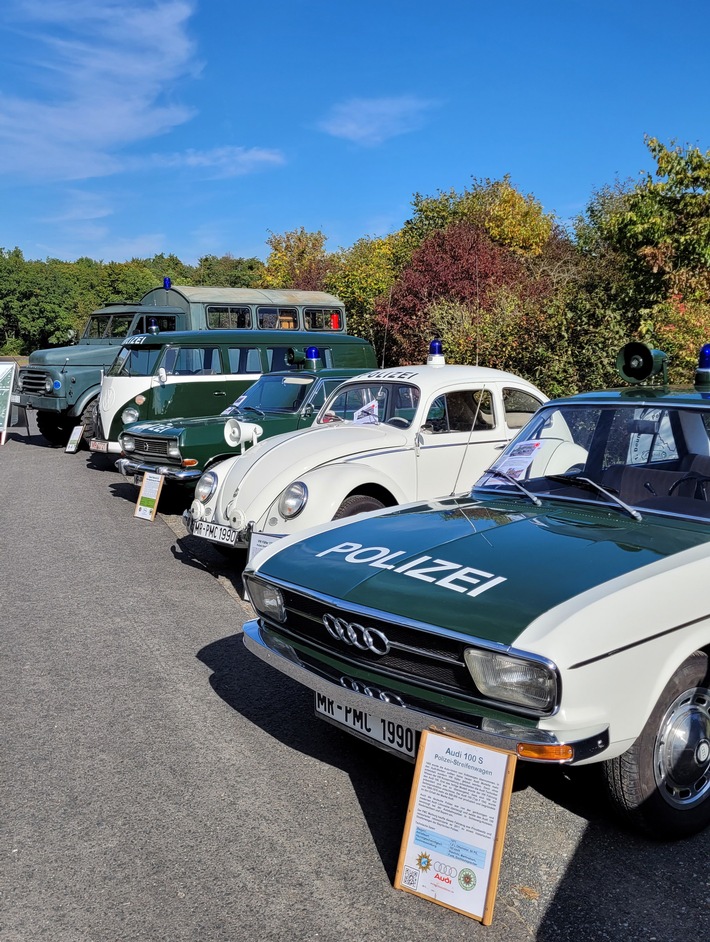 Mittelhessen: MARBURG-BIEDENKOPF: Polizeioldtimer Museum beendet die Saison - letzter Öffnungstag am 19. Oktober mit einigen Attraktionen