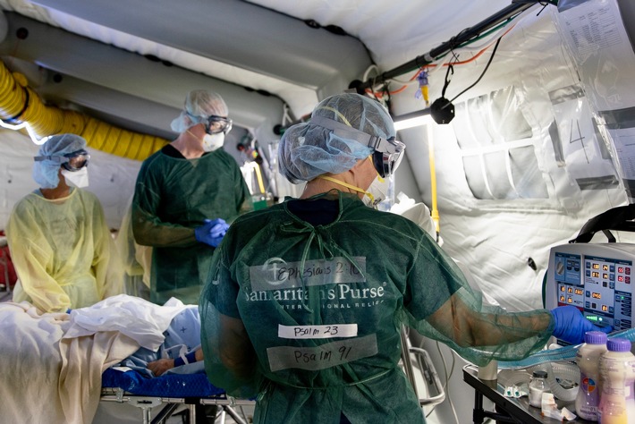 Corona-Krise: Fast 200.000 Euro Soforthilfe / Samaritan