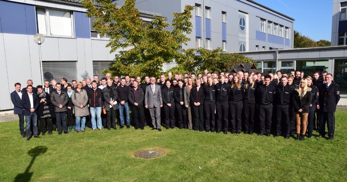 POL-GOE: Verstärkung für die Polizeidirektion Göttingen -  Polizeipräsident Uwe Lührig begrüßt 65 neue  Mitarbeiterinnen und Mitarbeiter