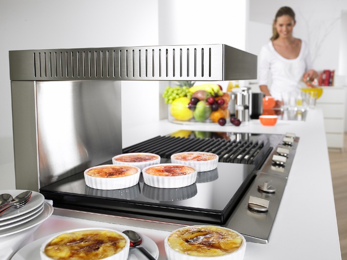 IFA aktuell: Ein neues Kochgerät für das Warmhalten, Gratinieren und Überbacken von Speisen / Heiß und kross mit dem Salamander