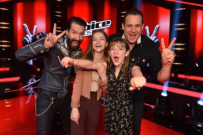 Bild zum Beitrag: Das gab es noch nie! Die Geschwister Mimi &amp; Josefin aus Team BossHoss gewinnen "The Voice Kids" 2019 