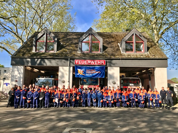 FW-NE: Rallye der Jugendfeuerwehren des Rhein-Kreis Neuss in Kaarst.