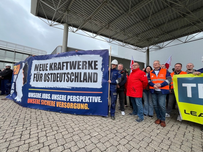 Energiegewerkschaft IGBCE unterstützt Positionen und Proteste der Kolleginnen und Kollegen an den Kraftwerksstandorten