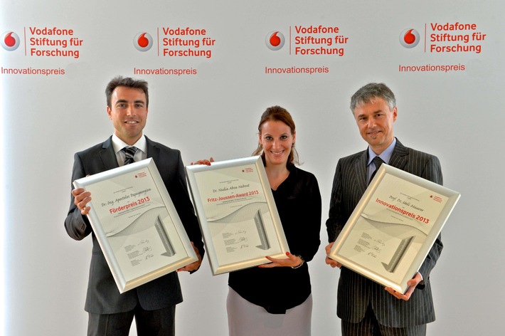 Vodafone Innovationspreis 2013: Wegweisende Wissenschaft für mobile Gesellschaft (BILD)