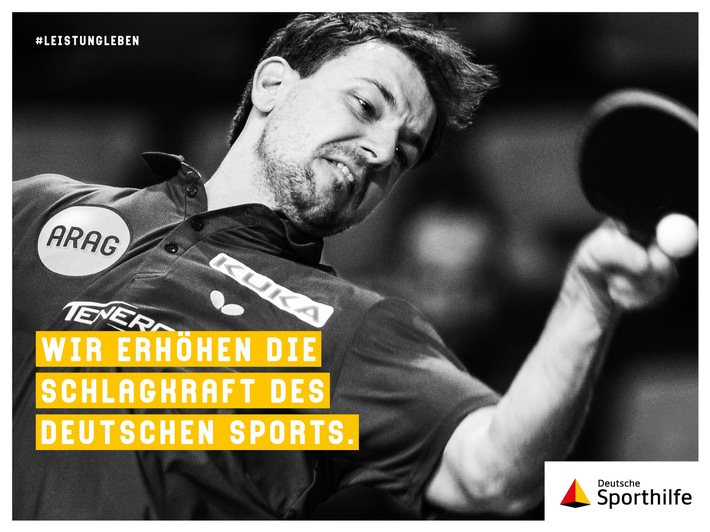 #leistungleben - Sporthilfe-Markenkampagne mit Tischtennisspieler Timo Boll
