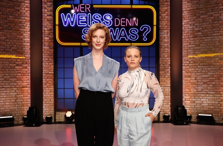 Das "Tatort"-Duell: Jasna Fritzi Bauer gegen Luise Wolfram / "Wer weiß denn sowas?" vom 20. bis 24. November 2023, um 18:00 Uhr im Ersten
