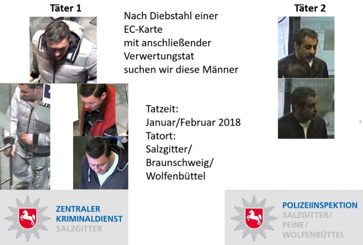 POL-SZ: Pressemitteilung der Polizeiinspektion Salzgitter / Peine / Wolfenbüttel vom 31.08.2018
Zeugenaufruf
