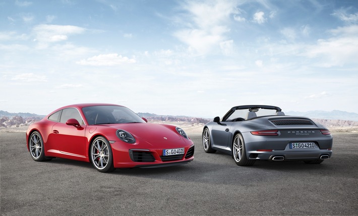 Mehr Fahrspass, Performance und Effizienz: Der neue Porsche 911 Carrera