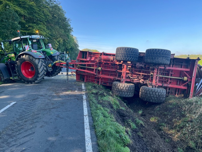 POL-COE: Havixbeck; L 874 / K 38, Vollsperrung aufgrund Unfall