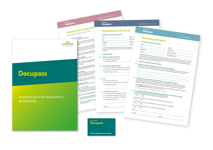 Directives anticipées : coopération entre Pro Senectute et l