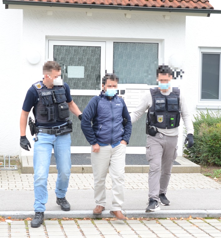 Bundespolizeidirektion München: Schlag gegen Schleuserbande - Wohnungsdurchsuchung und Festnahme in Altötting