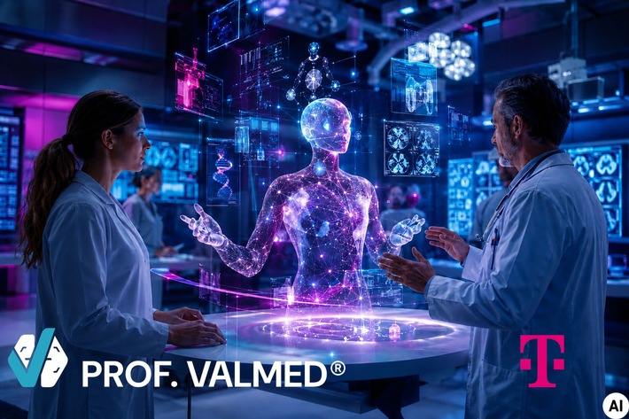 Telekom und Prof. Valmed: Zertifizierte KI unterstützt Ärzte bei Diagnose und Therapie